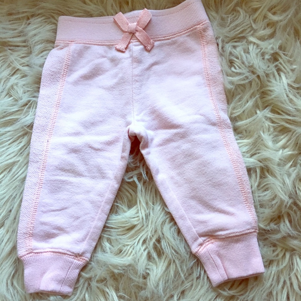 Pink& cream pants top bundle